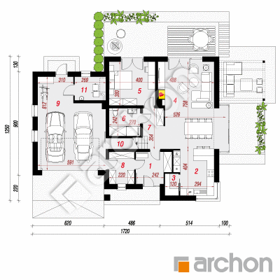 Dom w hortensjach 2 (G2)