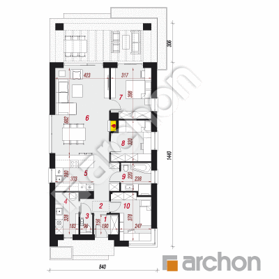 Dom pod pomarańczą (M)