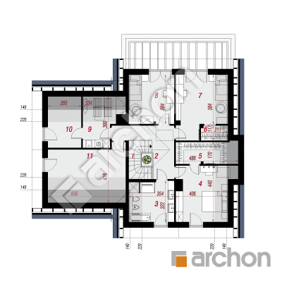 Dom w rabatkach (G2)
