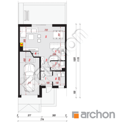 Dom w klematisach 21 (S)
