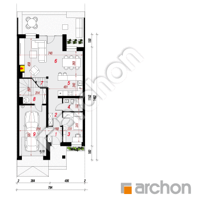 Dom w klematisach 7 (SA)