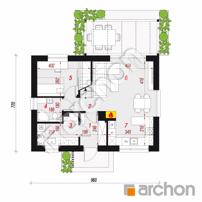 Dom w zielistkach 33 (E)