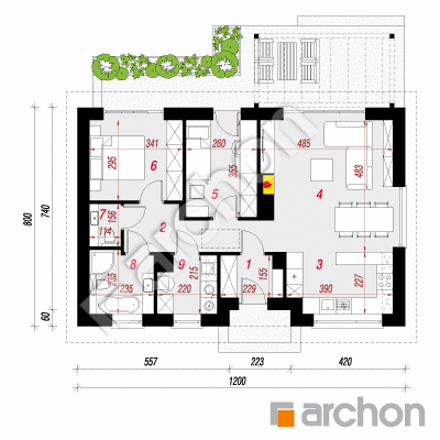 Dom w czereśniach 3