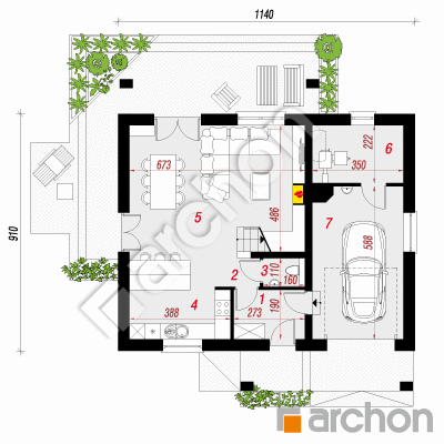 Dom w pięknotkach 2
