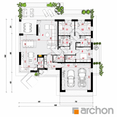 Dom w przebiśniegach 20 (G2)