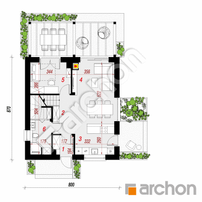 Dom w rododendronach 29