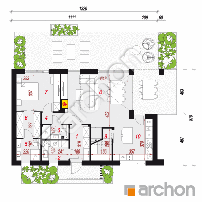 Dom w kosaćcach 47 (E)