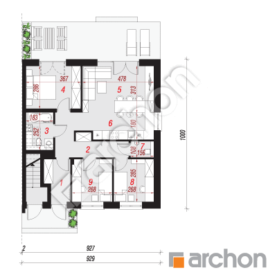 Dom w bratkach 17 (R2B)