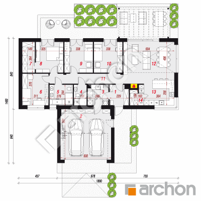 Dom w kosaćcach 48 (G2E)