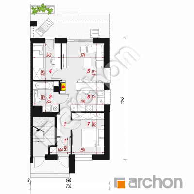 Dom w bratkach 7 (R2B)