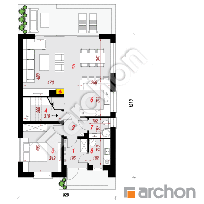 Dom w strelicjach (A)
