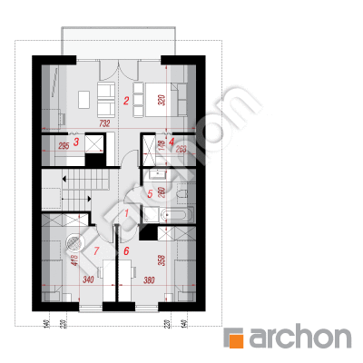 Dom w strelicjach (A)