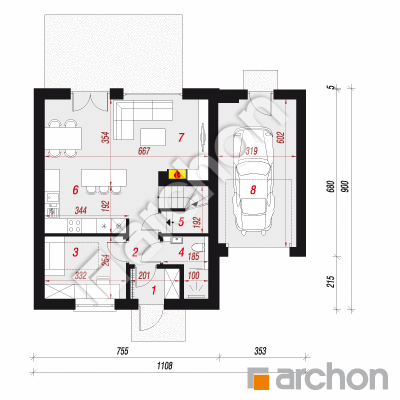 Dom w arkadiach 3 (G)