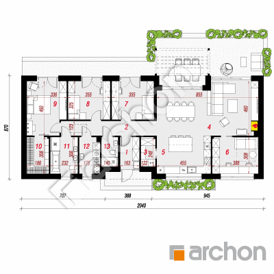 Dom w mniszkach 3 (E)