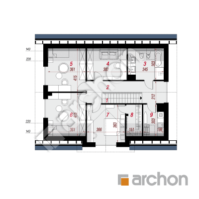 Dom w balsamowcach 8