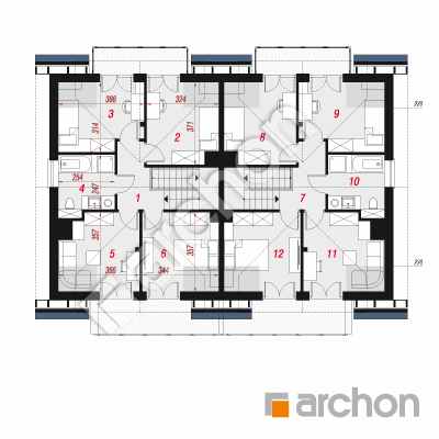 Dom w klematisach 21 (R2)