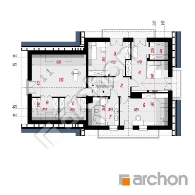 Dom w rododendronach 17 (G2P)