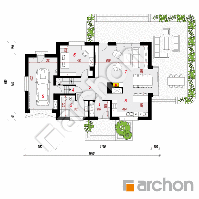 Dom w werbenach 8 (PN)