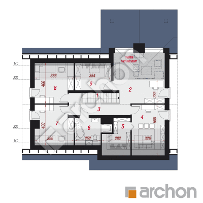 Dom w pierwiosnkach (W)