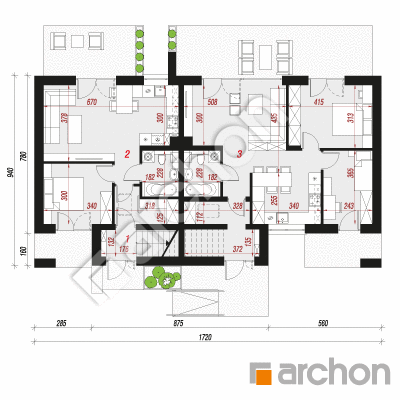 Dom przy skwerze (E)