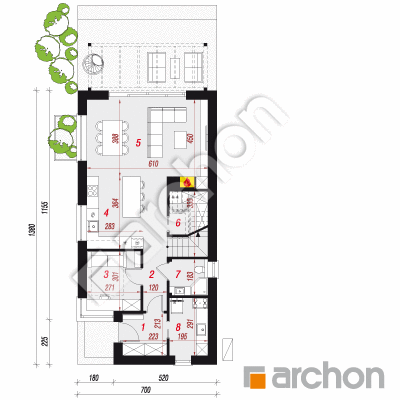 Dom w lukasówkach (E) OZE