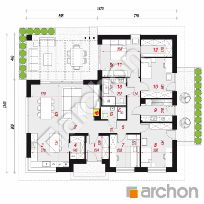 Dom w przebiśniegach 25