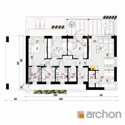 Dom w plumeriach 6 (E)