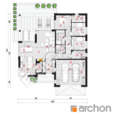 Dom w przebiśniegach 10 (G2)