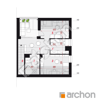 Dom w bratkach 17 (R2B)