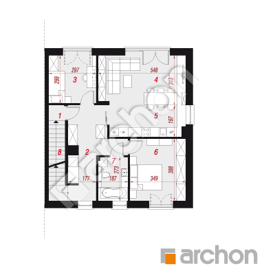 Dom w bratkach 17 (R2B)