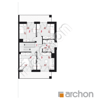 Dom w klematisach 28 (B)