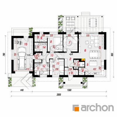 Dom w leszczynowcach 7 (G)
