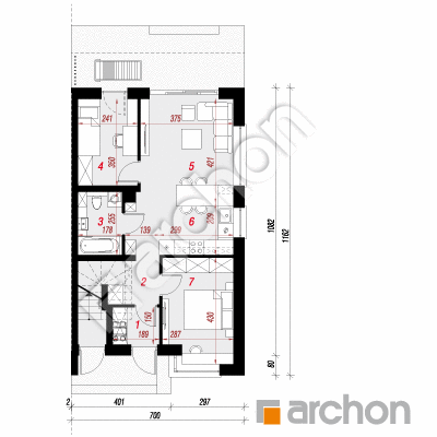 Dom w bratkach 6 (R2BE)