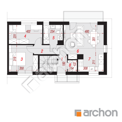 Dom w iberisach (R2B)