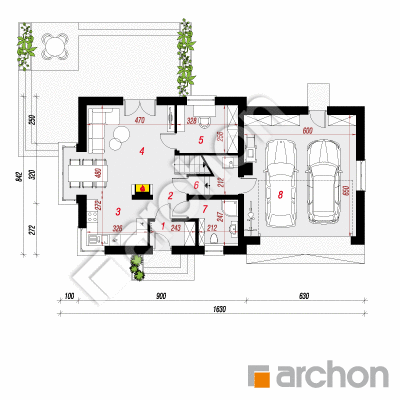 Dom w rododendronach 7 (G2N)