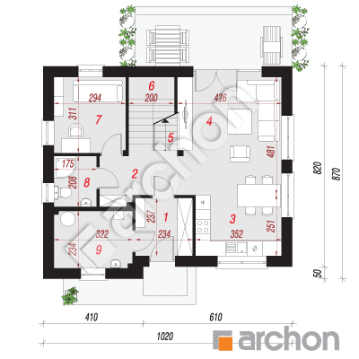 Dom w zielistkach (T)