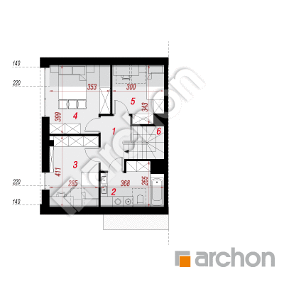 Dom w arkadiach 9 (B)