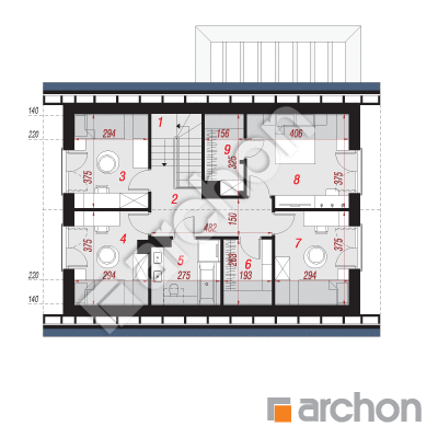 Dom w niebielistkach 2 (E)