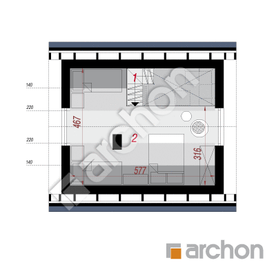 Domek letniskowy w krokusach 5