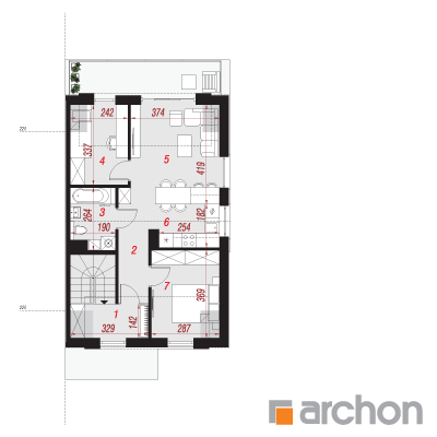 Dom w bratkach 7 (R2B)