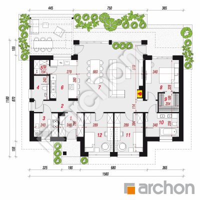 Dom w angeloniach (E)