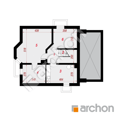 Dom w rododendronach 6 (P)