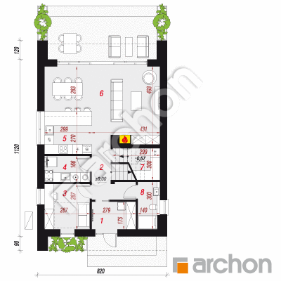 Dom w amsoniach (E) OZE