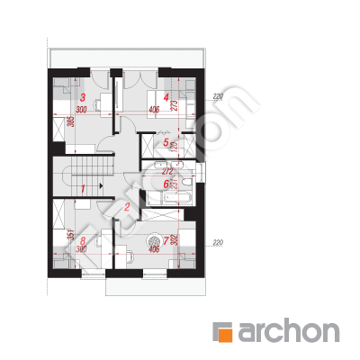 Dom w klematisach 31 (B)