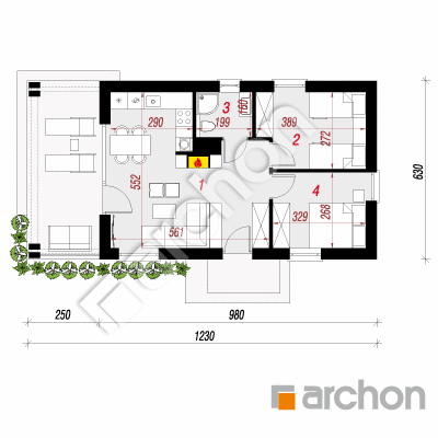 Domek letniskowy nad jeziorkiem