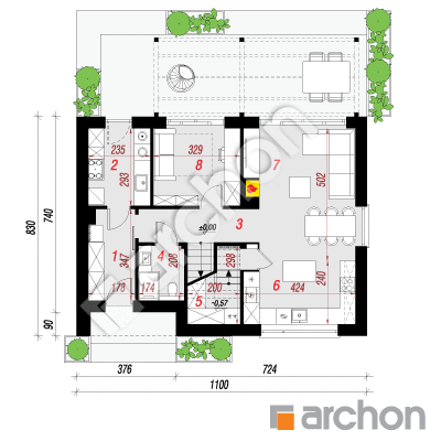 Dom pod migdałowcem 4 (E)