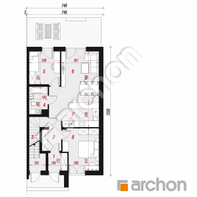 Dom w bratkach 10 (R2B)