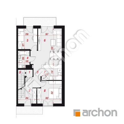 Dom w bratkach 10 (R2B)