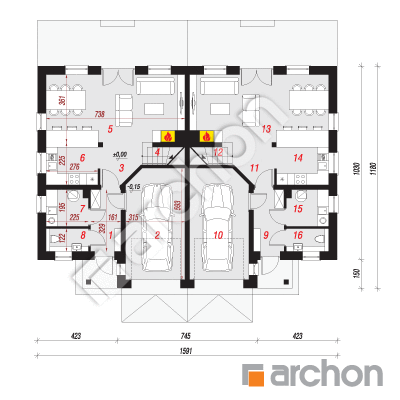 Dom w klematisach 17 (R2)