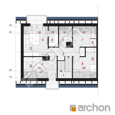 Dom w zimokwiatach 2 (B)